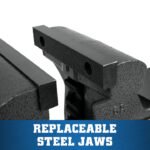 Wilton Mechanics Vises 6 In. Jaw with Swivel Base - Image 5