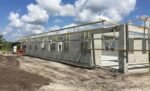 Wall Walker Hanging Scaffold 6' with Guard-rail Posts - Image 3