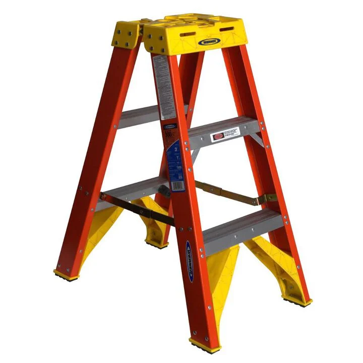 werner-3-ft-type-ia-fiberglass-twin-ladder-t6203.webp Werner 3 Ft. Type IA Fiberglass Twin Ladder - Image 1