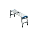 Werner 300 Lbs Aluminum Portable Pro Work Platform with Easy-Grab Handles