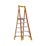 Werner Type IA 300 lb Fiberglass 5 ft Podium Ladder