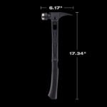 Stiletto TIBONE 15oz Limited Edition Gold Titanium Framing Hammer - Image 4